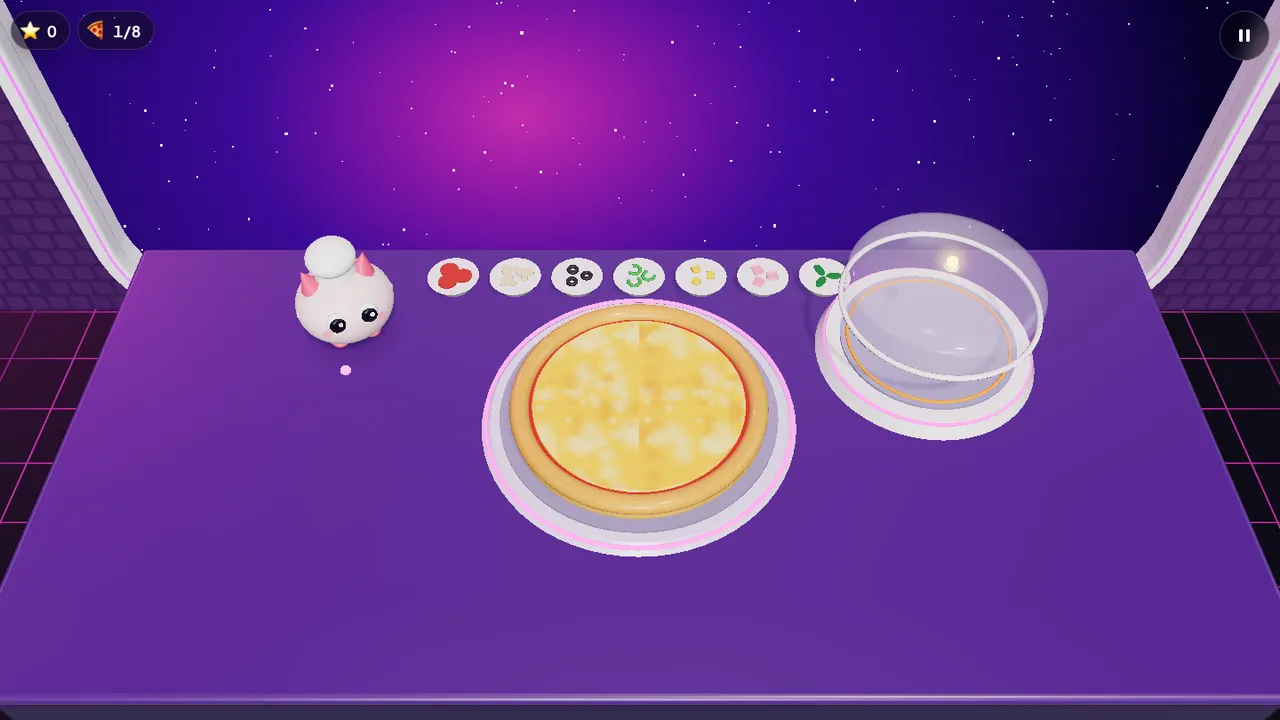 Fraction Pizza: with Mochi, fractions get sliced, topped, and baked.