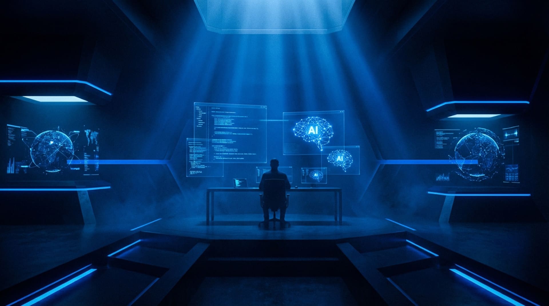 AI-native command center — Daleki Lab builds futuristic software solutions